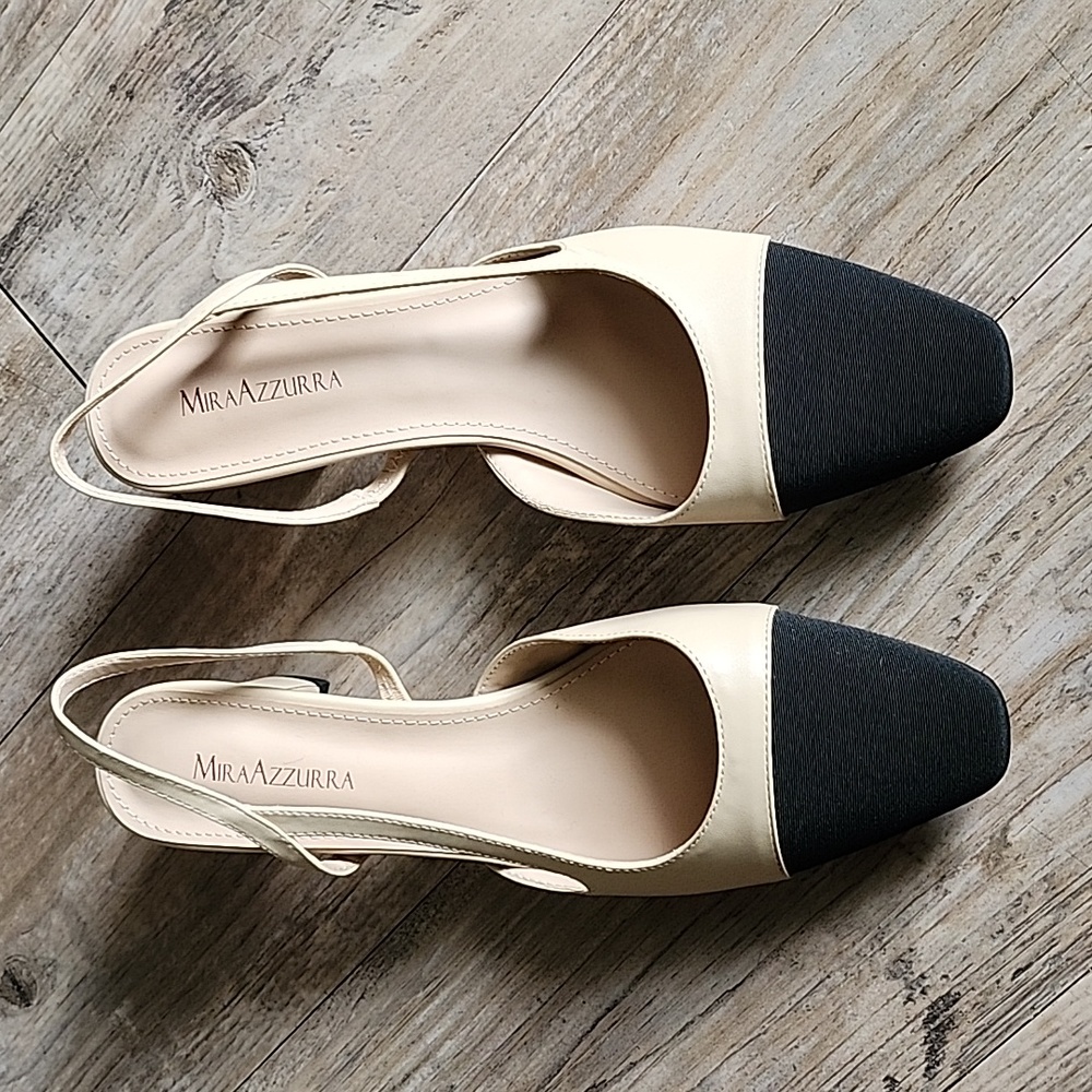 Mira Azzurra slingbacks - Picture 3 of 8